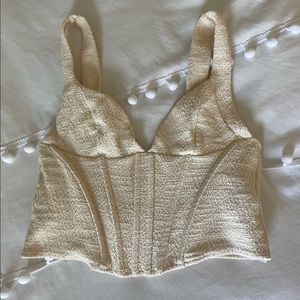 ZARA corset top!